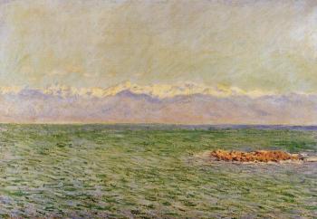 Claude Oscar Monet : The Meditarranean at Antibes II